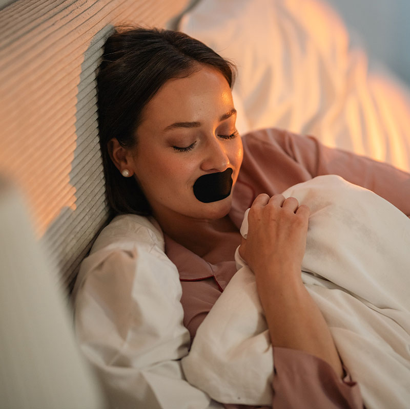 Použitie Lunesto Mouth Tape